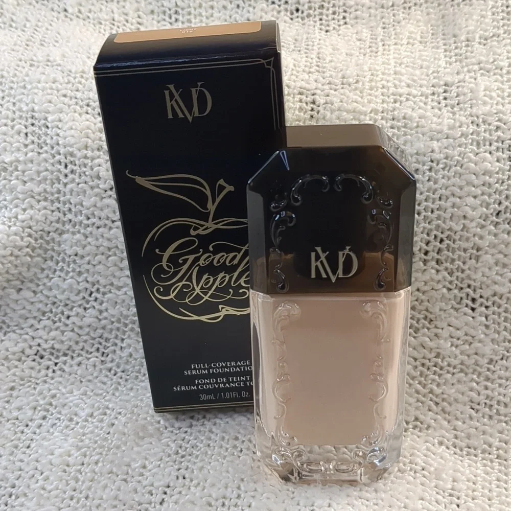 KVD Beauty Good Apple Full-Coverage Serum Foundation in Light(018), 30g/1.01oz